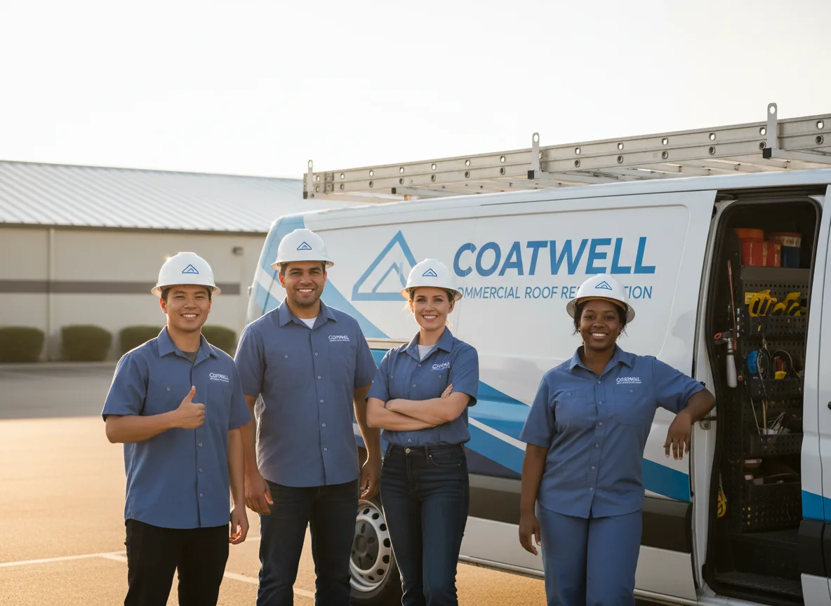 Commercial roof coating company in Poland, NY